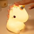 thumbnail image 5 of Luz Nocturna de Unicornio Brillar LED Recargable 7 Colores para Niños, 5 of 5