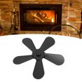thumbnail image 1 of Aluminium Alloy 5 Blade Stove Fan Replacement, Enhanced Hot Air Circulation, Wide Compatibility For Fireplace Fan, 1 of 8