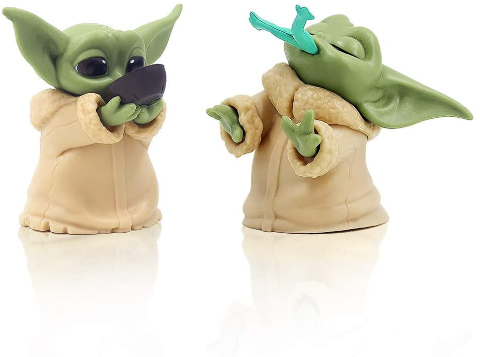 Details about   Little Baby YODA Statue 8cm Cute Figure Toys Kids Gift 