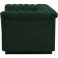 thumbnail image 6 of Meridian Furniture Cascade Green Boucle Fabric Loveseat, 6 of 18