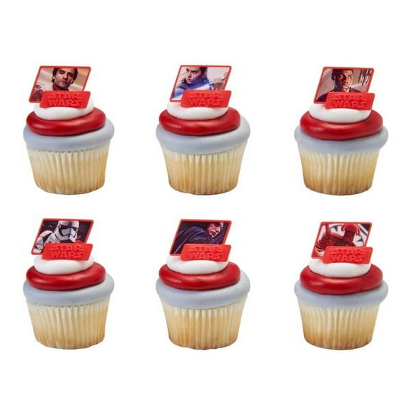 Star Wars: The Last Jedi Cupcake Rings (12ct)