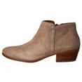 thumbnail image 2 of Sam Edelman Petty Putty Suede Rounded Toe Stacked Block Heel Ankle Booties Wide (PUTTY SUEDE, 10), 2 of 6