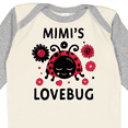 thumbnail image 4 of Inktastic Valentine's Day Mimi's Lovebug Boys or Girls Long Sleeve Baby Bodysuit, 4 of 5