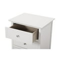 thumbnail image 4 of Glory Furniture Daniel 3 Drawer Nightstand in White, 4 of 7