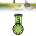 thumbnail image 3 of de agua para perros 2 en un de agua portátil para mascotas de agua y comida, Tazón de viajes - Verde Colco botella portátil, 3 of 7