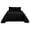 Black, variant on Basket Weave 100% Cotton Jacquard Matelassé Bedspread Set Garnet / Twin