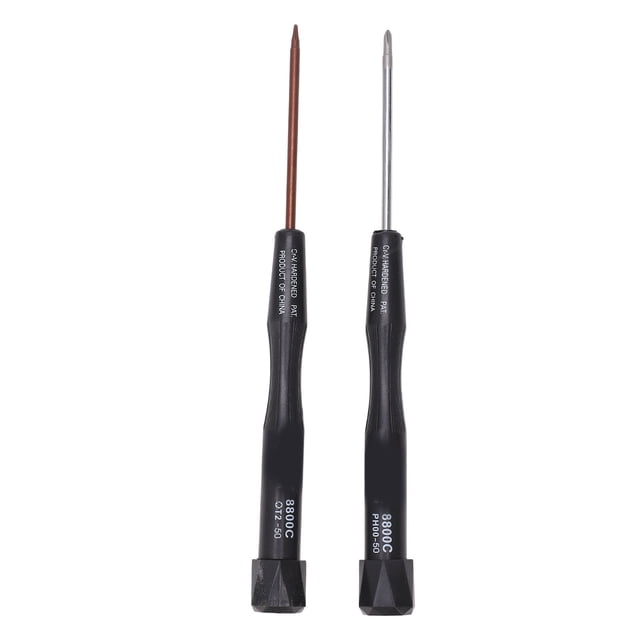 2PCS Tournevis Kit Professionnel Anti Glissement Poignée Tournevis Magnétique Bit pour l'Entretien 8800C F