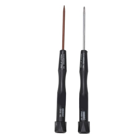 

2024 2PCS Screwdriver Kit Professional Anti Slip Handle Magnetic Screwdriver Bit for Maintenance 8800C F