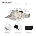 thumbnail image 3 of Sikiie Lavender Flowers Sun Visor Hat Adjustable Velcro Golf Visor Sports Sunscreen Visor Hat for Outdoor Activities, 3 of 7