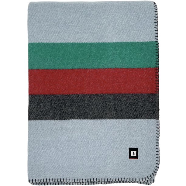 EKTOS 100 Woolen Blankets, 66" x 90", Pure Wool Blankets, Warm Camping
