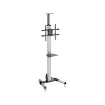 StarTech.com STNDMTV70 TV Cart - For 32" to 75" Displays - AV Cart - Height Adjustable - Lockable Wheels - Flat Screen TV Cart - Media Cart on Wheels