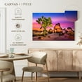 thumbnail image 5 of Elephant Stock Joshua Tree National Park Iv Wall Art - Horizontal Canvas Wall Art - Living Room Wall Decor - Places Canvas - Pink And Brown Decor By Susanne Kremer - 12" x 8", 5 of 8