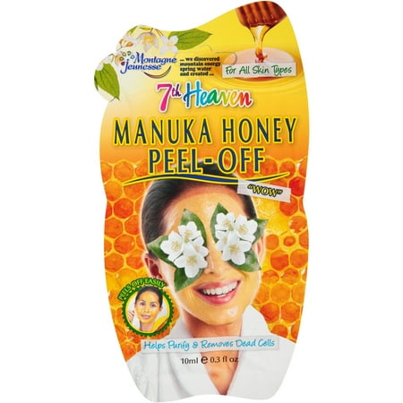 7th Heaven Manuka Honey Peel Off Mask, 0.3 fl oz