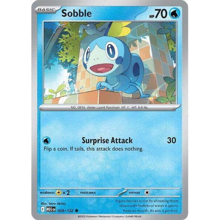 Pokemon ME01: Mega Evolution Common Sobble #39