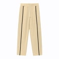 thumbnail image 4 of VBARHMQRT Christmas Pants Mens Patchwork Sweatpants Casual Drawstring Pants Sportswear Trousers with Pockets, 4 of 9