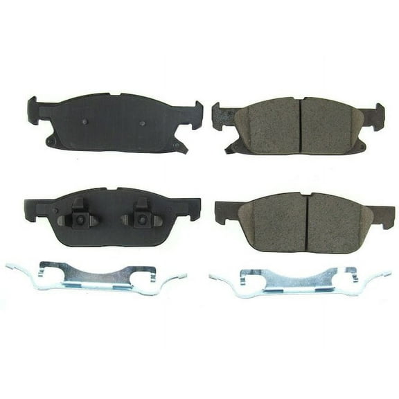 Front Brake Pad Set - Compatible with 2019 - 2022 Ford Edge 2020 2021