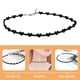 thumbnail image 4 of 2 gargantillas de corazón para mujer, collar de moda, collar para mujer, collar de corazón, elegante gargantilla de corazón, collar para mujer y niña, 4 of 8