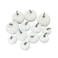 thumbnail image 4 of 12 piezas de calabazas falsas, modelo DIY, lindas y pequeñas para Halloween, Acción de Gracias, Otoño Mezclado 3 tamaños, 4 of 9