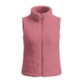 thumbnail image 4 of NominalSnug Womens Fuzzy Fleece Sherpa Vest Sleeveless Warm Outwear Jacket with Pockets, 4 of 6