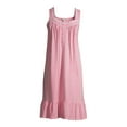 thumbnail image 3 of Secret Treasures Women's and Women's Plus Traditional Sleeveless Knit Sleepwear Gown, 3 of 6