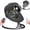 Black, variant on Tumajup 5 in 1 Large Baby Swing Bouncer with Rocking, Mosquito Net&Cute Toys Gray Striped for Toddler, 1 Count