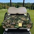 thumbnail image 2 of Psesaysky Golf Cart Seat Covers Forest Hunting Camo Golf Cart Seat Blanket with 4 Pockets and Handle, Non-slip Universal Fit for EZGO, Yamaha, Club Car and Other 2-Seat Carts, 51"x 30.3", 2 of 8