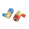 thumbnail image 4 of Raccords de Fluorure, Attelages Rapides, Attelages Rapides Connecteur R134a 1 Paire de pour Réfrigérant R134a Réfrigération Automobile, 4 of 8
