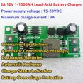 thumbnail image 2 of Methold Módulo de de de 3A y 12V, accesorio, placa de carga de transmisión electrónica estable Universal, componentes de Control de Electrónica miscelánea Tipo 2, 2 of 6