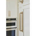 thumbnail image 2 of Amerock Ladera 8-13/16 inch (224mm) Center-to-Center Rectangle Champagne Bronze Cabinet Pull Backplate, 2 of 6