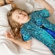 thumbnail image 5 of Balery Beautiful Blue Peacock Conjunto de Pijama Infantil de Manga Corta con Estampado – Ropa de Dormir de Algodón Suave-Large, 5 of 6
