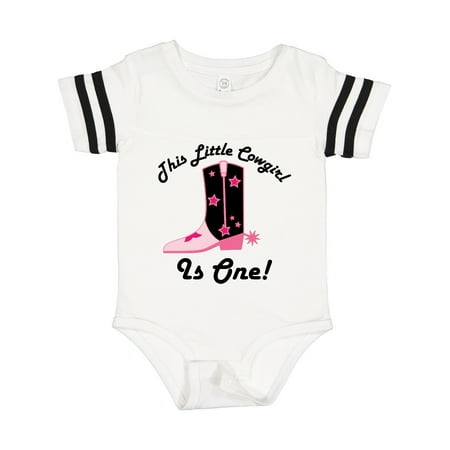 

Inktastic 1st Birthday Cowgirl is One Gift Baby Girl Bodysuit