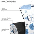 thumbnail image 4 of Yayeee Faucet Mat for Kitchen Sink 14.7" Diatomite Long Splash Guard Pad, Simple Cartoon Snowmen, 4 of 7