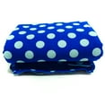 thumbnail image 3 of Shason Textile 45" x 8 yd 100% Cotton Print Craft Fabric, Lapis and Aqua, 3 of 5