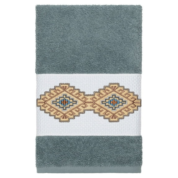 Linum Home Textiles Gianna Embellished Turkish Cotton Hand Towel