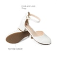 thumbnail image 3 of DREAM PAIRS Kids' Mary Jane Pumps Girls' Low Block Heel Dress Shoes with Hook-and-Loop Strap Comfortable Non-Slip Party Shoes, 3 of 6