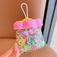 thumbnail image 1 of Una caja de pinza para el pelo para bebé, horquilla infantil con flor de estrella, Mini tocado con botones para el pelo para niñas, accesorios bonitos para tocado para niños, 1 of 5
