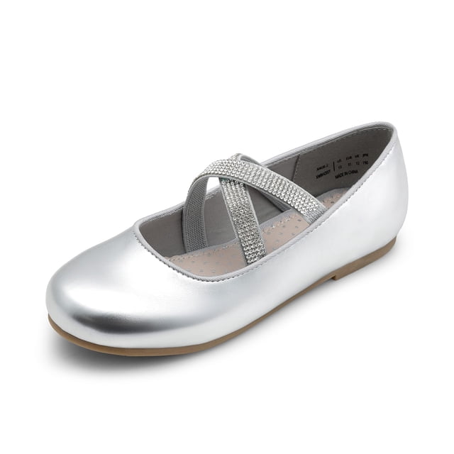 Zapatos de Bailarina para Niñas DREAM PAIRS Angie-2 Plata