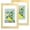 Gold, variant on 24x36 Poster Frame Set of 2, Rustic Grey Wood Style - Display 24 x 36 Poster without Mat or 20x30 Picture with Mat, Wall Mounting Horizontal and Vertical
