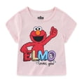 thumbnail image 2 of Sesame Street Elmo Short Sleeve T-Shirt and Shorts Set(Girls), 2 Piece Set, Sizes 2T-4, 2 of 8