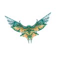 thumbnail image 1 of Halloween Dragon Wing Disfraz Adulto 3D Dinosaur Wing Fancy Dress para Stage Performance Photo Props Party Favors Decoración Verde Soledad Ala de dragón de Halloween, 1 of 8
