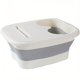 thumbnail image 3 of 1pc Portable Telescopic Foot Wash Basin - Travel-Friendly Massage Foot Bath for Bathroom and Spa, 3 of 5