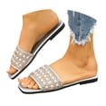 thumbnail image 3 of DAFEI Chaussures d'Été pour Femme Sandales d'Été Pantoufles d'Intérieur à la Maison Pantoufles Simples pour Dames Chaussures Décontractées Sandales pour Femmes, 3 of 8