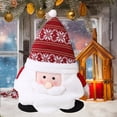 thumbnail image 6 of Gupgi Christmas Pillow Soft Santa Claus/Snowman/Elk Sofa Cushion Pillow Plush Toy for Bedroom Couch Decoration, 6 of 8