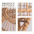 thumbnail image 3 of CRILSTYLEO Pantalla De Colgante Con Estructura Tejida De Imitación Rattan Para Ambiente Cálido Y Moderno, 3 of 7