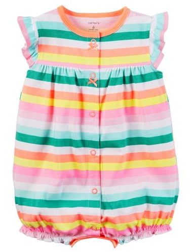 carters girls rompers