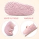 thumbnail image 4 of Pantuflas para Niñas Pequeñas Lefflow Rosas Invierno de Felpa Suave Talla 4.5-5, 4 of 7