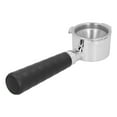 thumbnail image 3 of Coffee Filter ​Handle, Detachable Evenly Extraction Stainless Steel Coffee Filter Basket 2 Size  For Cafe For  Coffee Machine 3 Ears, 3 of 8