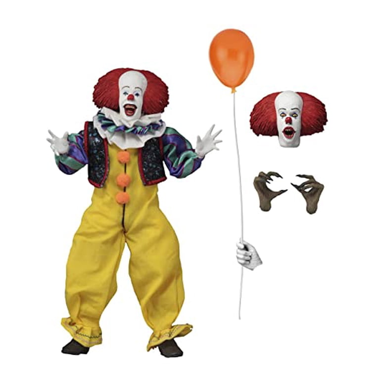 NECA IT 1990 アルティメットアクションフィギュア バージョン2 IT (1990) - 8” Clothed Figure - Pennywise - NECA - Walmart.com