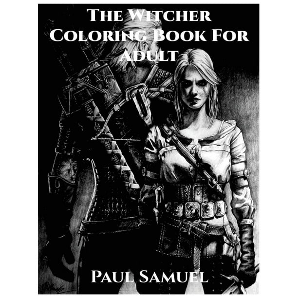 Download The Witcher Coloring Book for Adult (Paperback) - Walmart.com - Walmart.com