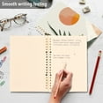 thumbnail image 4 of FORMRS 1-Subject Spiral Notebook 8" x 5" College Ruled 60 Refillable Sheet A5 Hard Cover, Art Plant, 4 of 7